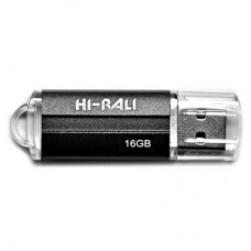 Флешка USB 2.0 16GB Hi-Rali Corsair Series Black (HI-16GBCORBK)