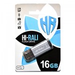Флешка USB 2.0 16GB Hi-Rali Stark Series Silver (HI-16GBSTSL)