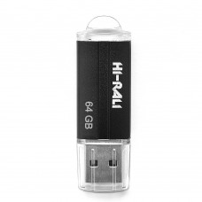 Флешка USB 2.0 64GB Hi-Rali Corsair Series Black (HI-64GBCORBK)
