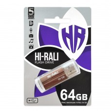 Флешка USB 2.0 64GB Hi-Rali Corsair Series Bronze (HI-64GBCORBR)