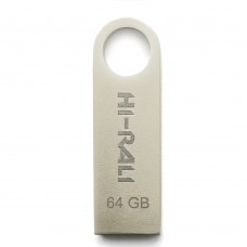 Флешка USB 64GB Hi-Rali Shuttle Series Silver (HI-64GBSHSL)