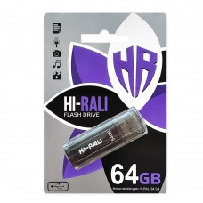 Флешка USB 2.0 64GB Hi-Rali Stark Series Black (HI-64GBSTBK)