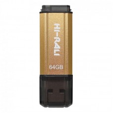 Флешка USB 2.0 64GB Hi-Rali Stark Series Gold (HI-64GBSTGD)