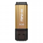 Флешка USB 2.0 8GB Hi-Rali Stark Series Gold (HI-8GBSTGD)