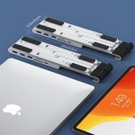 USB HUB Choetech 6в1 HUB-M43 2USB Type-C-HDMI-SD-TF-USB Grey