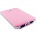 УМБ Arun J16 6000mAh 2USB 2.1A Pink (IR0788)