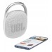 Колонка портативная Bluetooth JBL Clip 4 Eco White (JBLCLIP4ECOWHT)