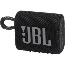 Колонка портативная Bluetooth JBL GO 3 Black (JBLGO3BLK)