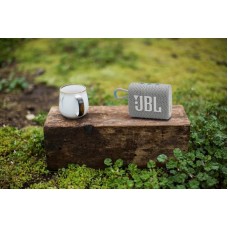 Колонка портативная Bluetooth JBL GO 3 Eco White (JBLGO3ECOWHT)