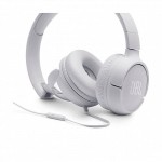Наушники гарнитура накладные JBL T500 White (JBLT500WHT)