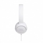 Наушники гарнитура накладные JBL T500 White (JBLT500WHT)