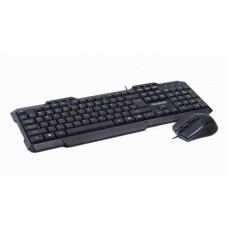 Комплект клавиатура + мышь Maxxter KMS-CM-02-UA Black