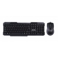 Комплект клавиатура + мышь Maxxter KMS-CM-02-UA Black