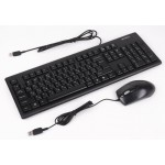 Комплект клавиатура + мышь A4Tech KR-8572 Black USB