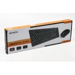 Комплект клавиатура + мышь A4Tech KR-8572 Black USB