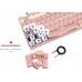 Клавиатура Motospeed GK82 Outemu (mtgk82pmb) Pink USB