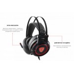Наушники гарнитура накладные Motospeed H18 Black (mth18he)
