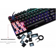Клавиатура Motospeed K82 Outemu (mtk82mr) Black USB