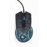 Мышь Gembird MUSG-RGB-01 3600 dpi USB Black