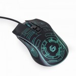 Мышь Gembird MUSG-RGB-01 3600 dpi USB Black