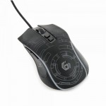 Мышь Gembird MUSG-RGB-01 3600 dpi USB Black