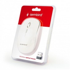 Мышь Wireless Gembird MUSW-4B-01-W White USB