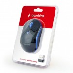 Мышь Wireless Gembird MUSW-4B-03-B Black/Blue USB