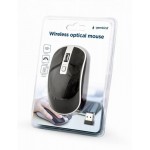 Мышь Wireless Gembird MUSW-4B-06-BS 1600 dpi Black/Silver