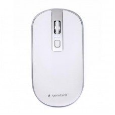 Мышь Wireless Gembird MUSW-4B-06-WS 1600 dpi White/Silver