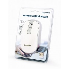 Мышь Wireless Gembird MUSW-4B-06-WS 1600 dpi White/Silver