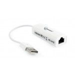 Адаптер Gembird USB-RJ45 Fast Ethernet White (NIC-U2-02)