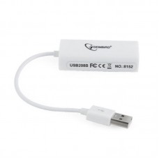 Адаптер Gembird USB-RJ45 Fast Ethernet White (NIC-U2-02)