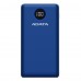 УМБ Power Bank A-DATA P20000QCD 1Type-C 2USB QC3.0 PD3.0 15W 3A 20000mAh Blue