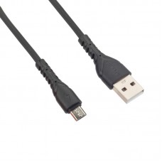 Кабель USB-microUSB Proda PD-B47m 3A 1m Black