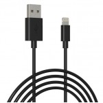 Кабель Grand-X USB-Lightning 1m Black (PL01B)