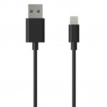 Кабель Grand-X USB-Lightning 1m Black (PL01B)