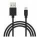 Кабель Grand-X USB-Lightning 1m Black (PL01B)