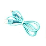 Кабель USB-Lightning Dengos 1m Blue (PLS-L-IND-SOFT-BLUE)