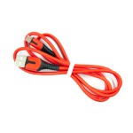 Кабель USB-Lightning Dengos 1m Red (PLS-M-IND-SOFT-RED)