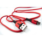 Кабель USB-Lightning Dengos 1m Red (PLS-M-IND-SOFT-RED)