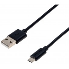 Кабель USB-MicroUSB Grand-X 2.1A 1m Black (PM01S)