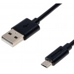 Кабель USB-MicroUSB Grand-X Cu 2.5m Black (PM025B) Кабель USB-MicroUSB Grand-X Cu 2.5m Black (PM025B)