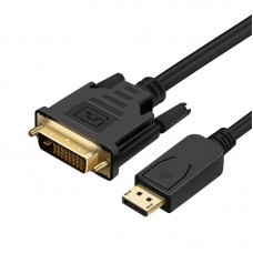 Кабель DisplayPort-DVI ProLogix М/М V1.2 1m Black (PR-DP-DVI-P-04-30-1m)
