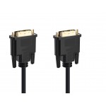 Кабель DVI-D-DVI-D ProLogix Single link 18+1 1.8m Balck (PR-DVI-DVI-P-05-28-18m)