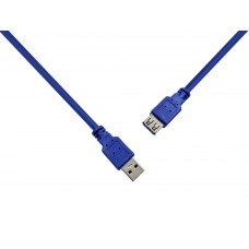 Кабель USB-USB 3.0 ProLogix AM/AF Blue 3m (PR-USB-P-11-30-3m)