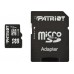 Карта памяти MicroSDHC  32GB UHS-I Class 10 Patriot LX + Adapter SD (PSF32GMCSDHC10)