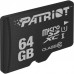 Карта памяти MicroSDHC 64GB UHS-I Class 10 Patriot LX (PSF64GMDC10)