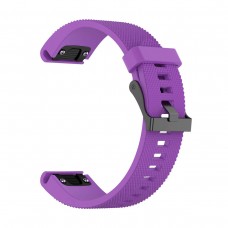Ремешок TPU SK для Garmin QuickFit 20 Dots Purple (QF20-STSB-PURP)