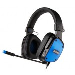 Наушники гарнитура накладные Sades SA-722 Dpower Black/Blue (sa722blj)