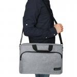 Сумка для ноутбука Grand-X SB-138G Textile Grey 14